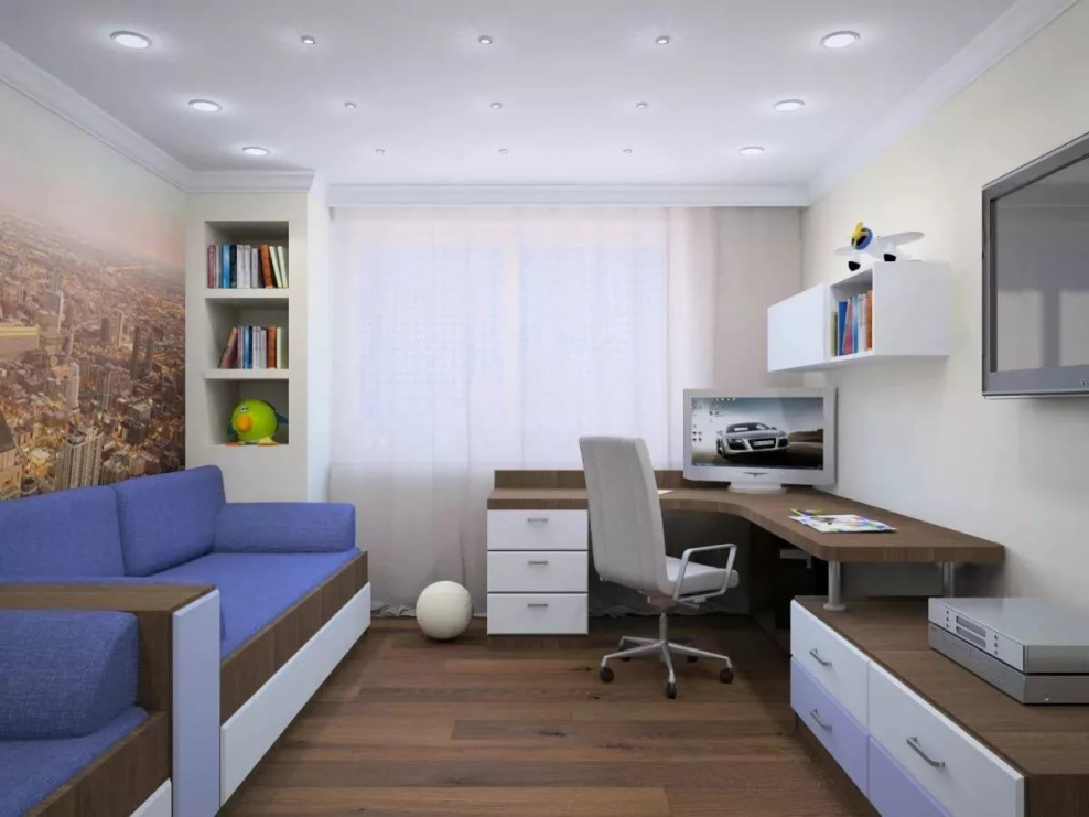 Интерьер для школьника мальчика