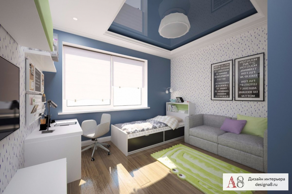 Комната для подростка мальчика