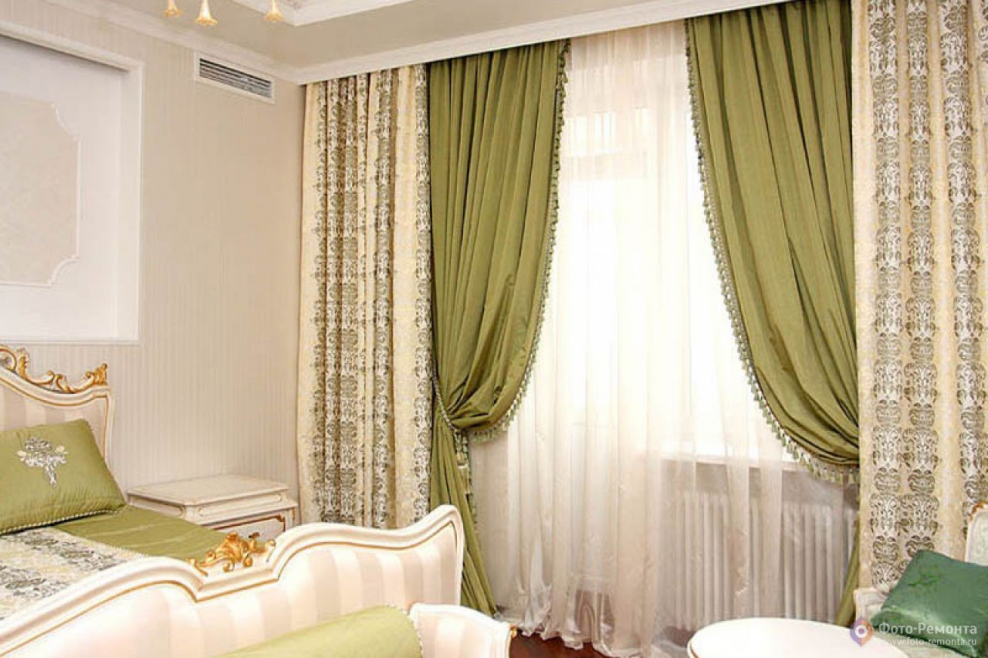 Шторы в спальню