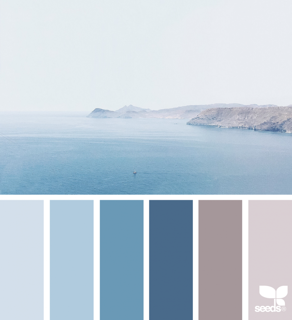 Голубой цвет палитра