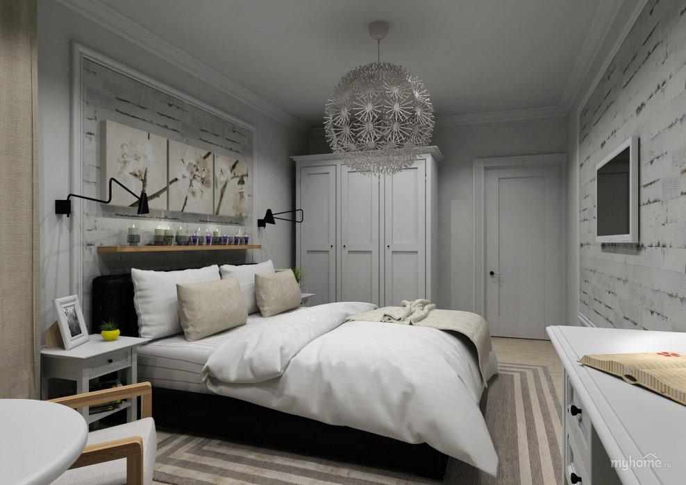 Спальня 14 кв м икеа