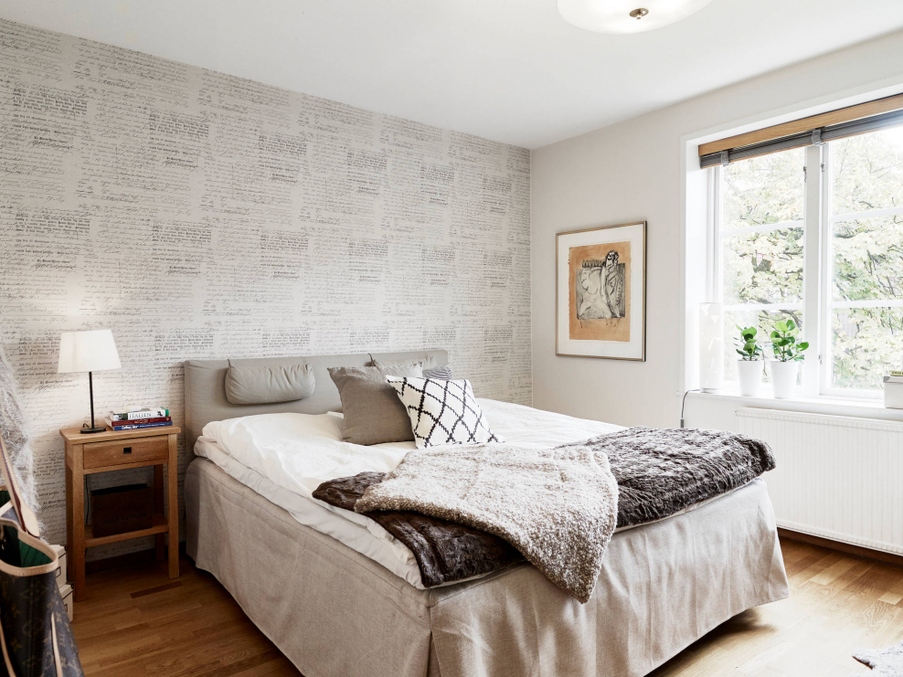 Спальня обычная простая