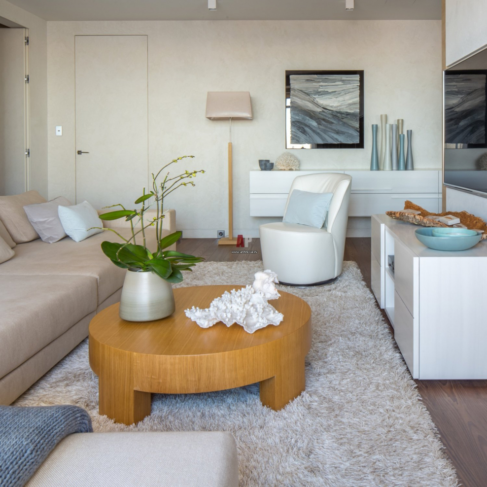 Уголок отдыха для гостиной