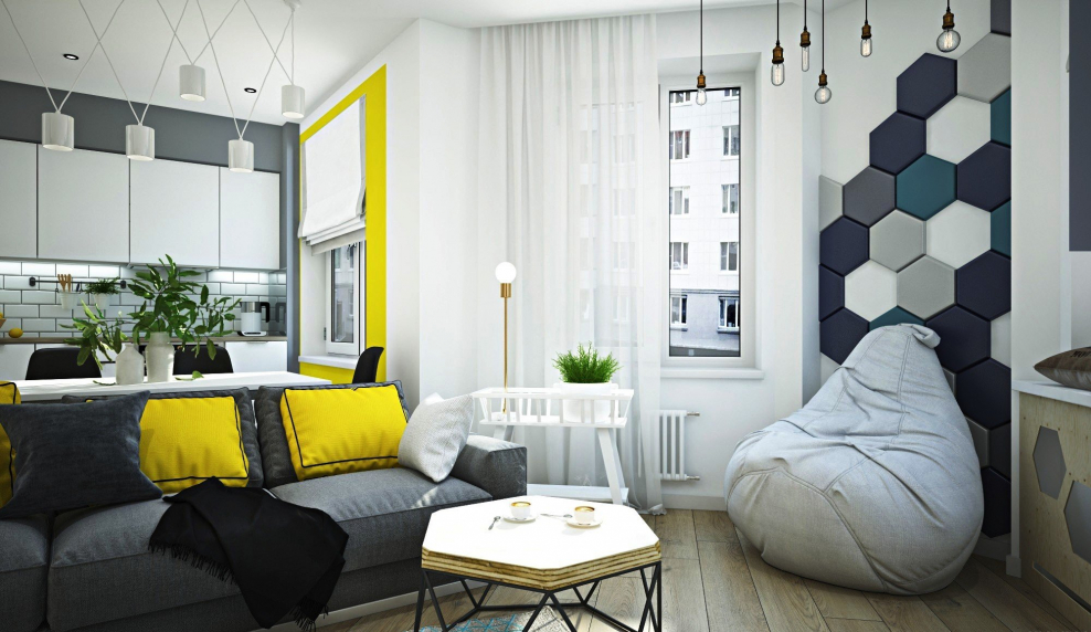 Диван для зоны отдыха в гостиной