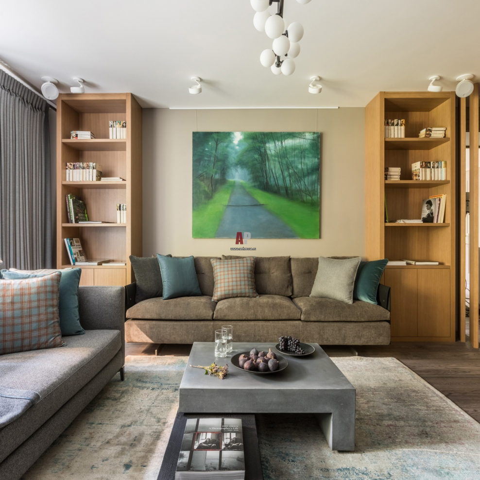 Гостиная с зоной отдыха