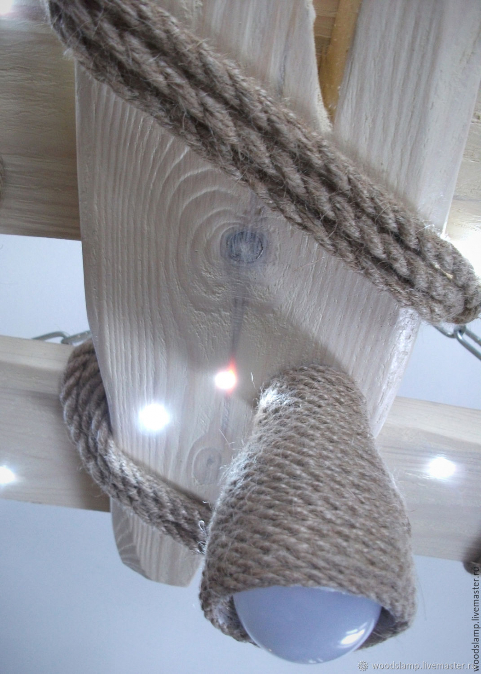 Джутовый канат в интерьере