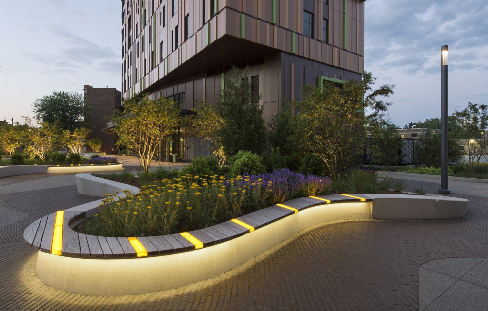 Ландшафтная архитектура. Сквер,парк