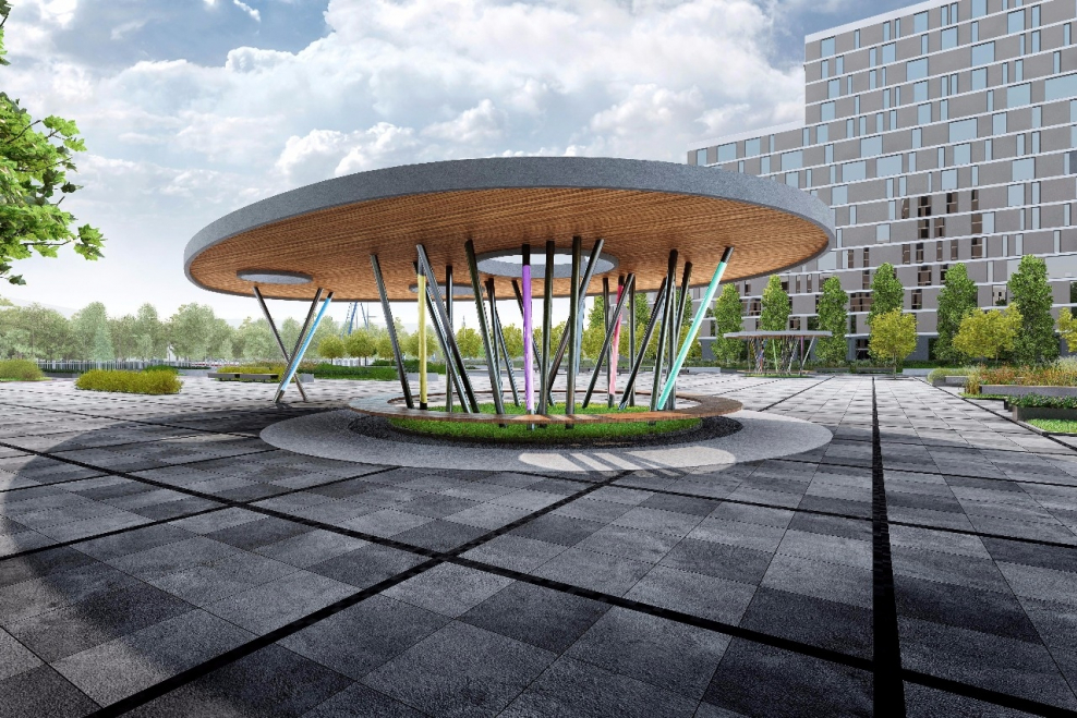 Парковая малая архитектура