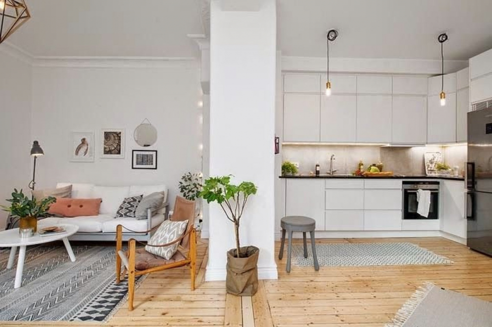 Студия в стиле Сканди