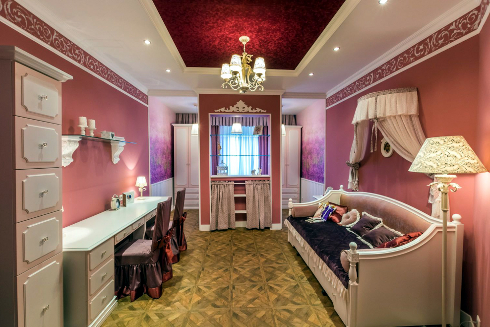 Классическая комната для девочки