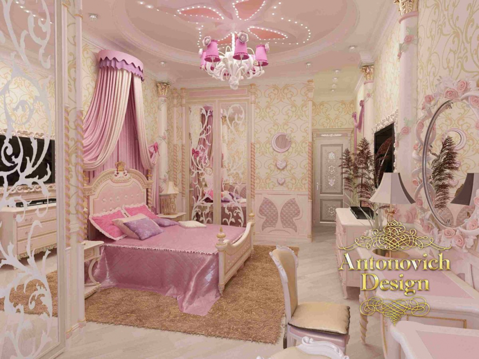 Antonovich Design спальня Королевский стиль
