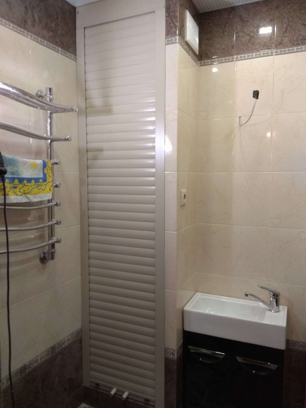 Рольставни для ванной комнаты