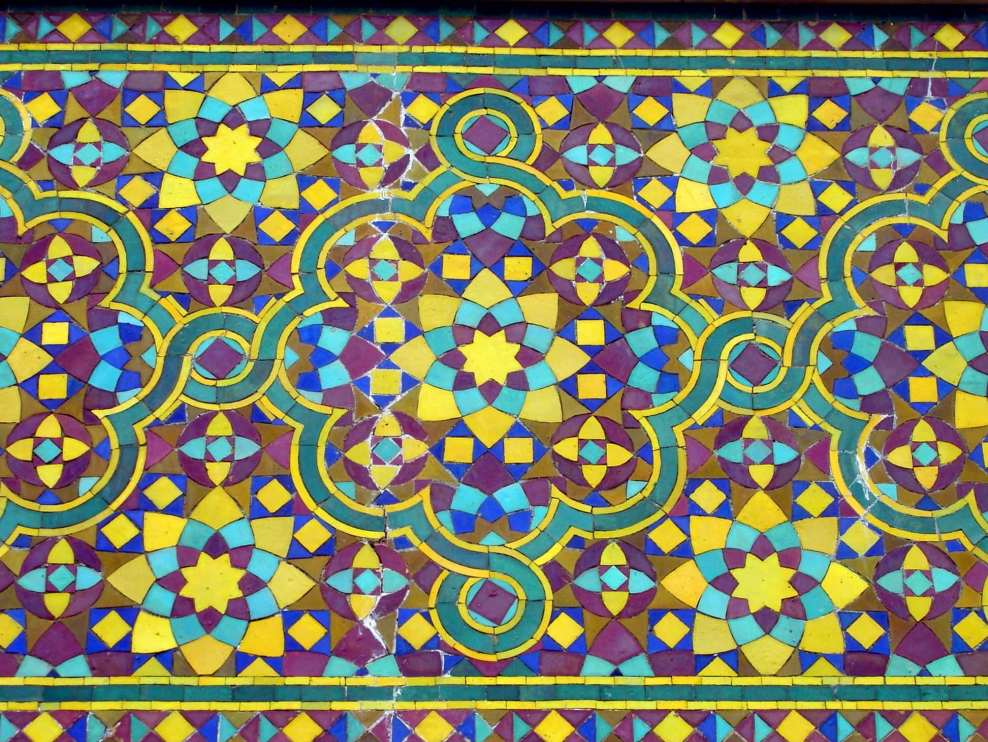 Арабеска Марокко орнамент