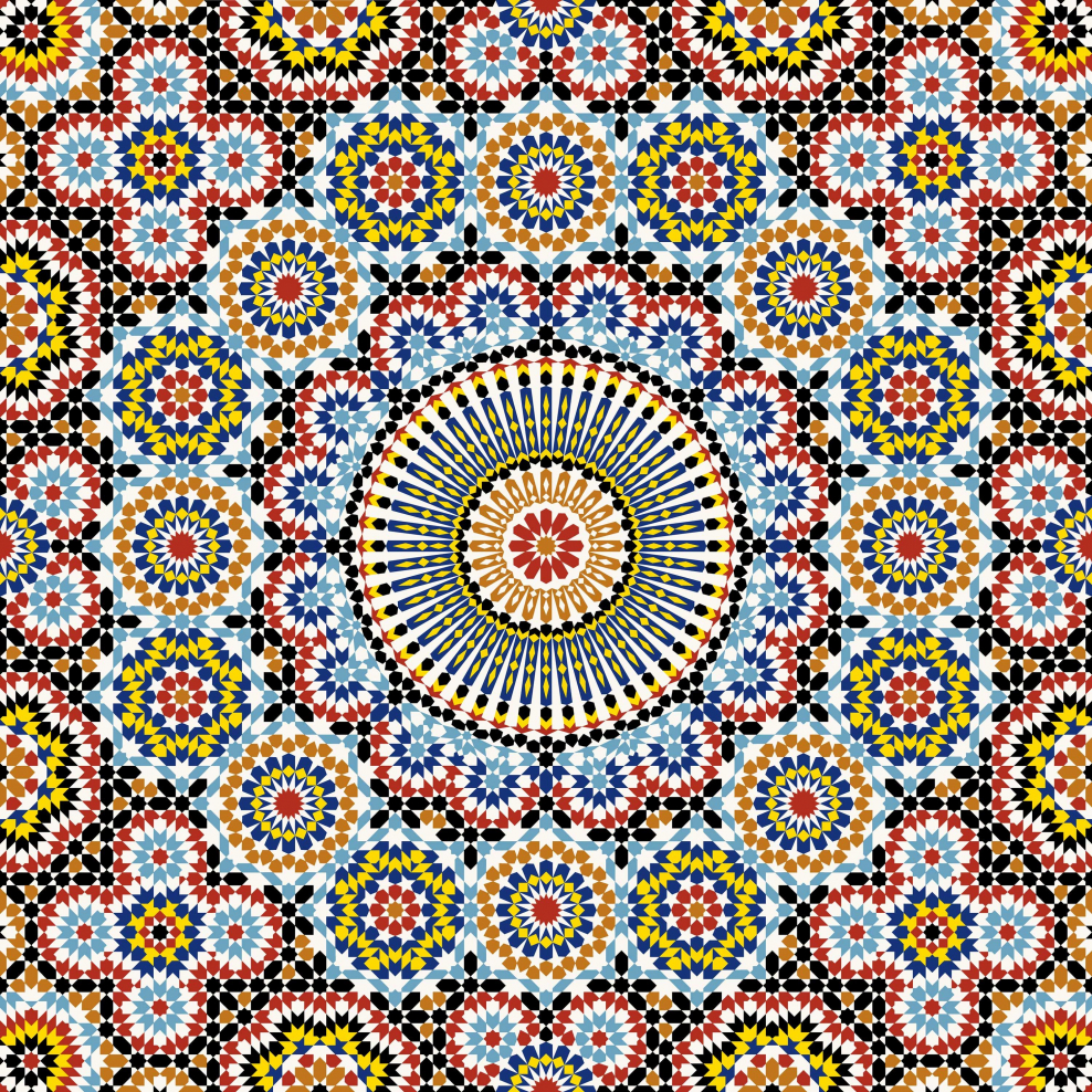 Мелкий Восточный орнамент