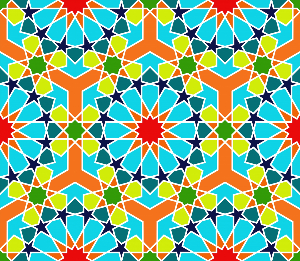 Марокканский узор вектор