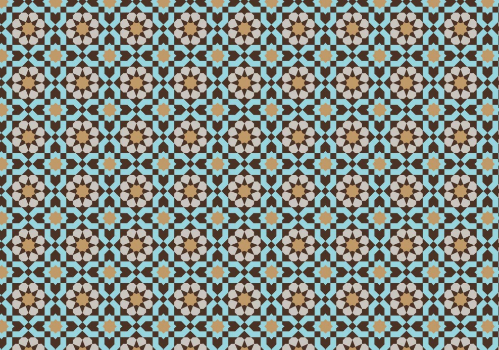 Марокканский узор вектор