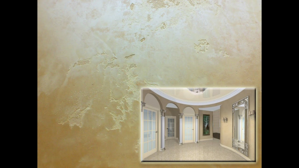 Декоративная краска с блестками