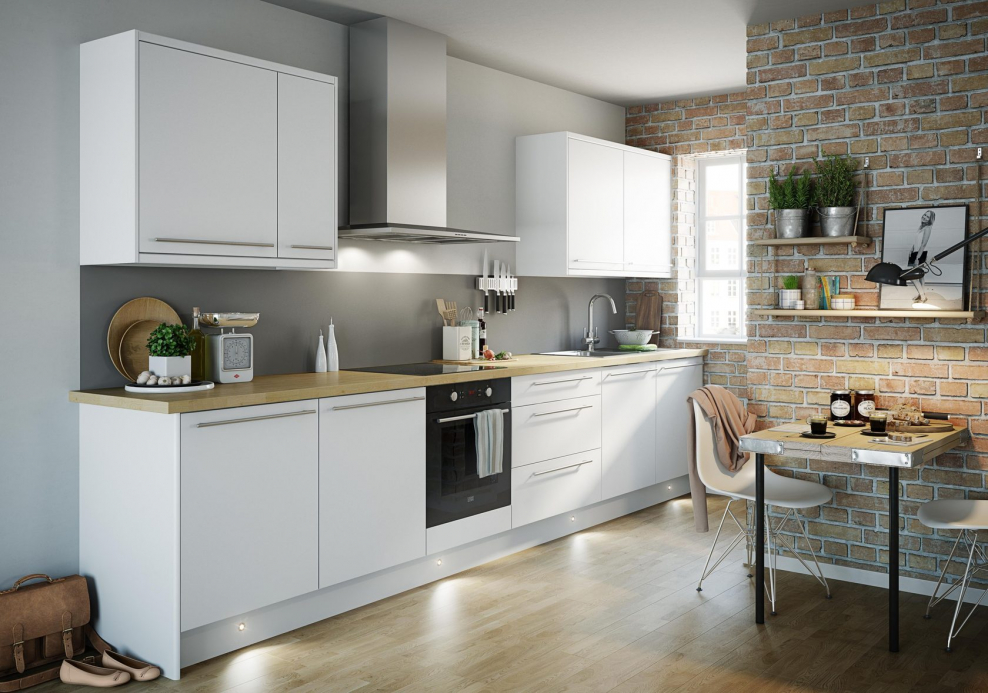 Напольная плитка на кухню в скандинавском стиле