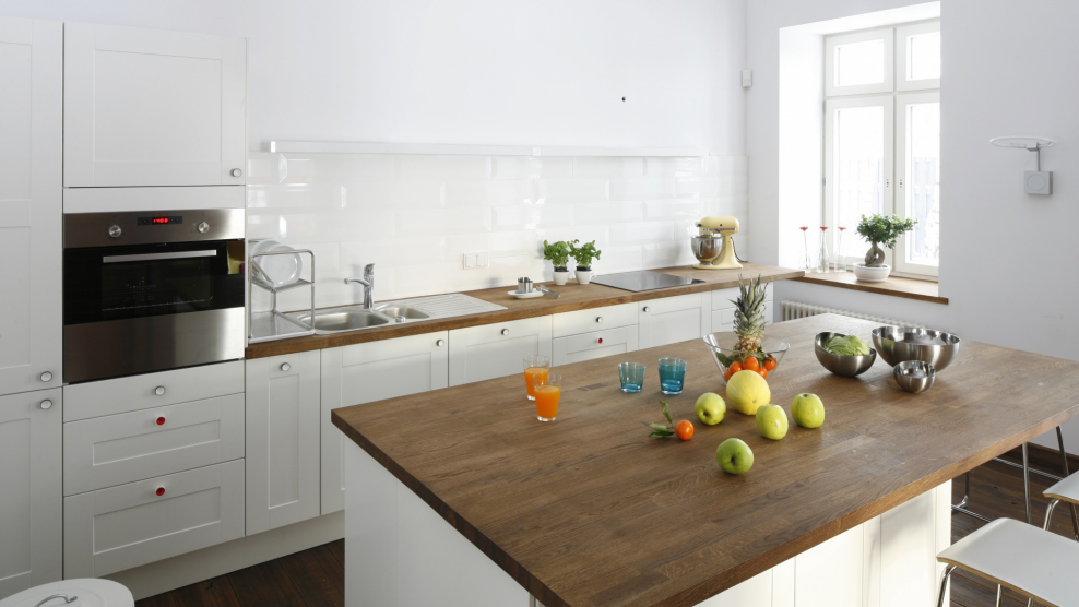 Белая кухня икеа