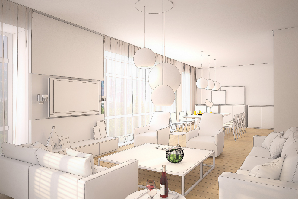 Портфолио дизайнера интерьера