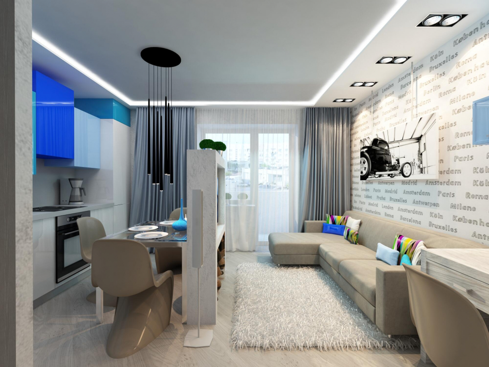 Зона отдыха в офисе