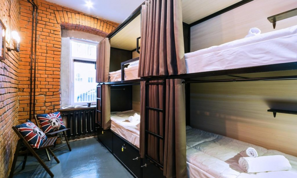 Интерьер лофт гостиница