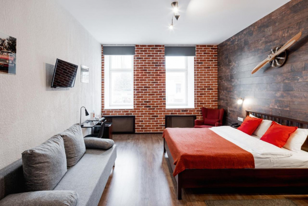 Гостиница в стиле лофт