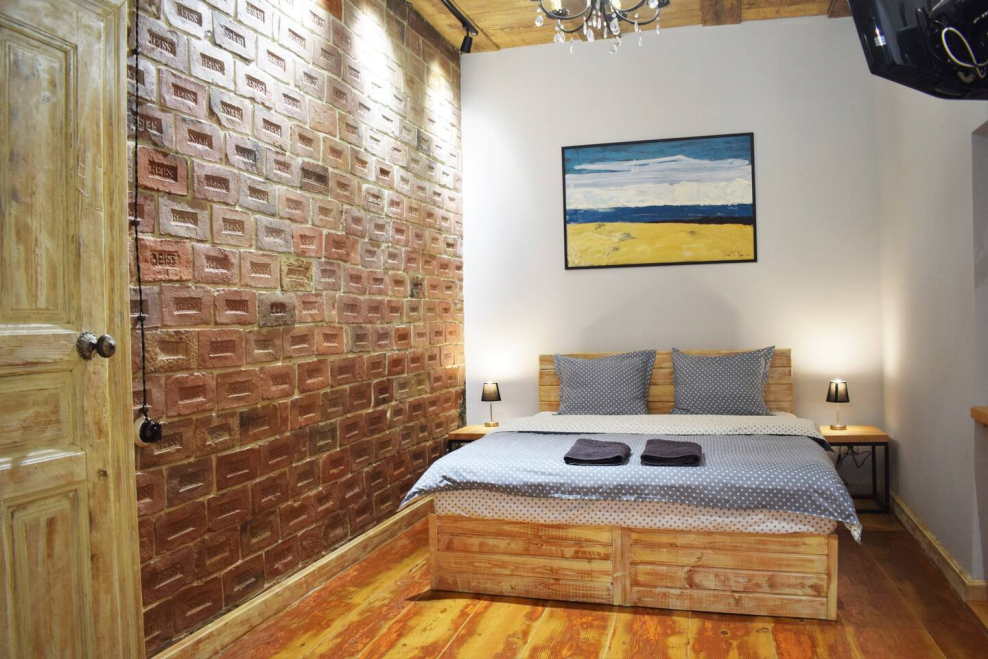 Интерьер комнаты в хостеле