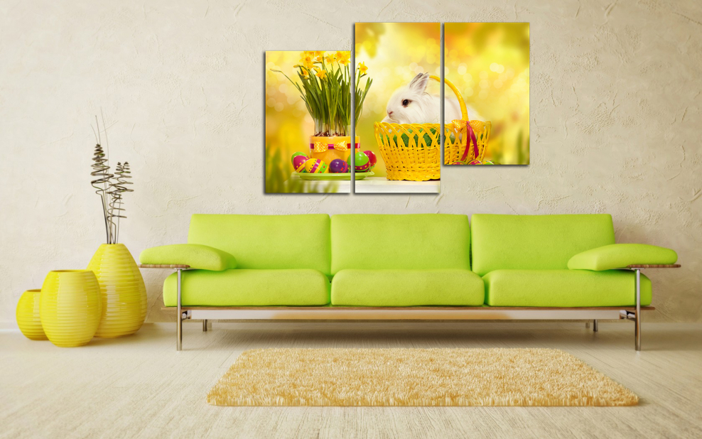 Диван в интерьере