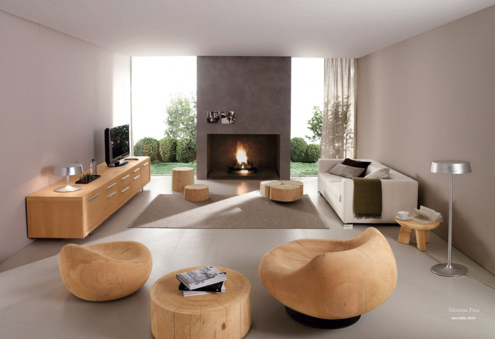 Диван для террасы из дерева