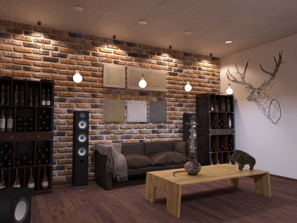 Идеальный камень - Пражский кирпич белый