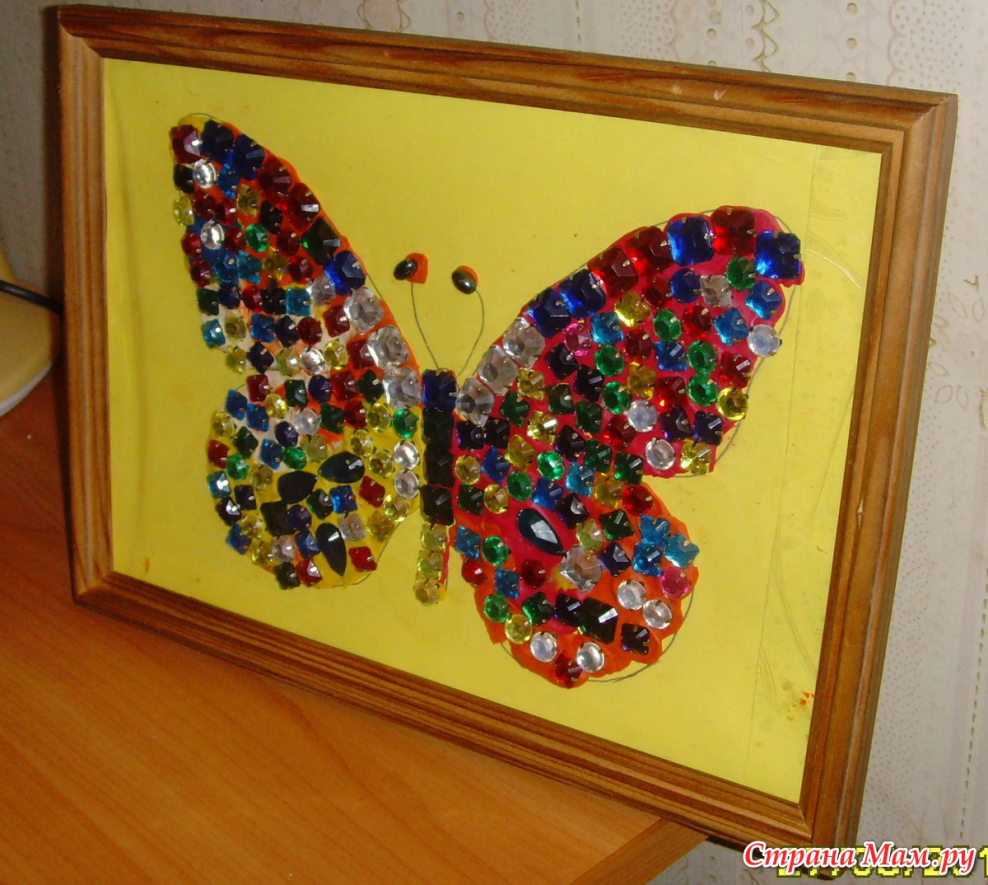 Панно из втулок туалетной бумаги