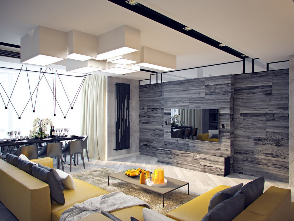 Стиль брутализм в интерьере