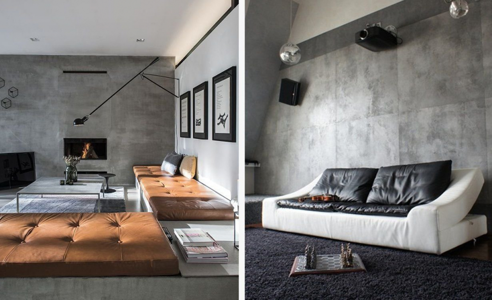 Стиль брутализм в интерьере