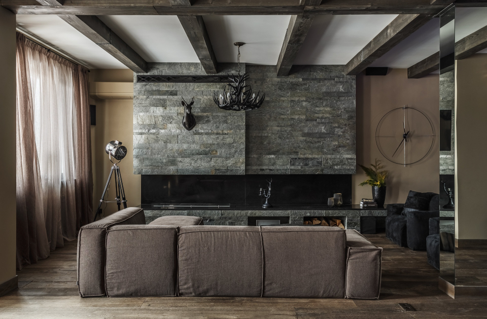 Стиль брутализм в интерьере