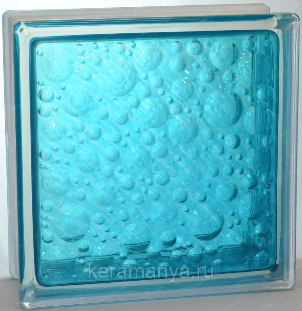 Стеклоблок Vitrablok Арктика бесцветный