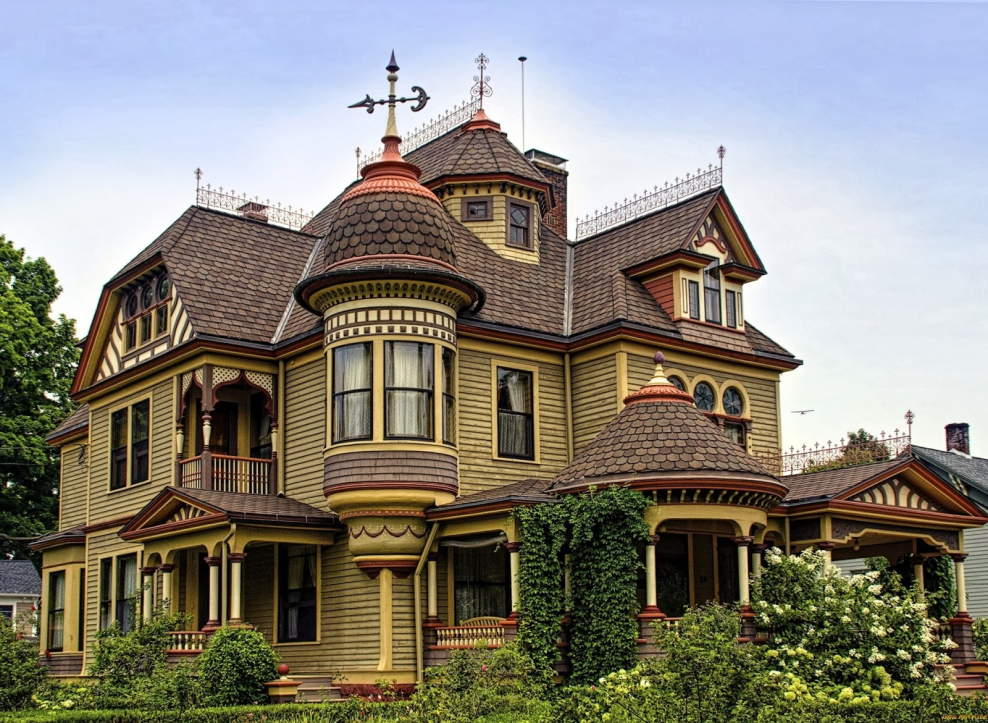 Особняки Викторианский Модерн классика