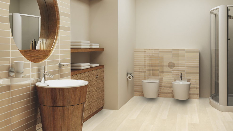 Ламинат Wineo 550 Color белый матовый la068cm