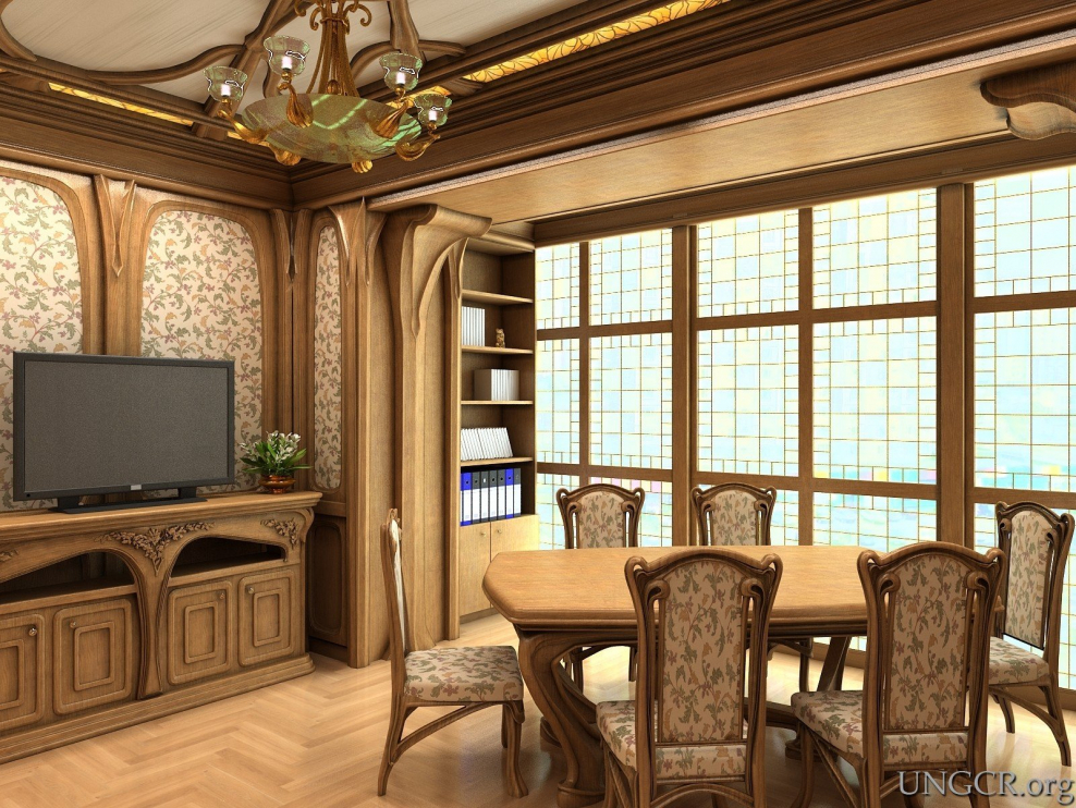 Стиль Модерн в интерьере