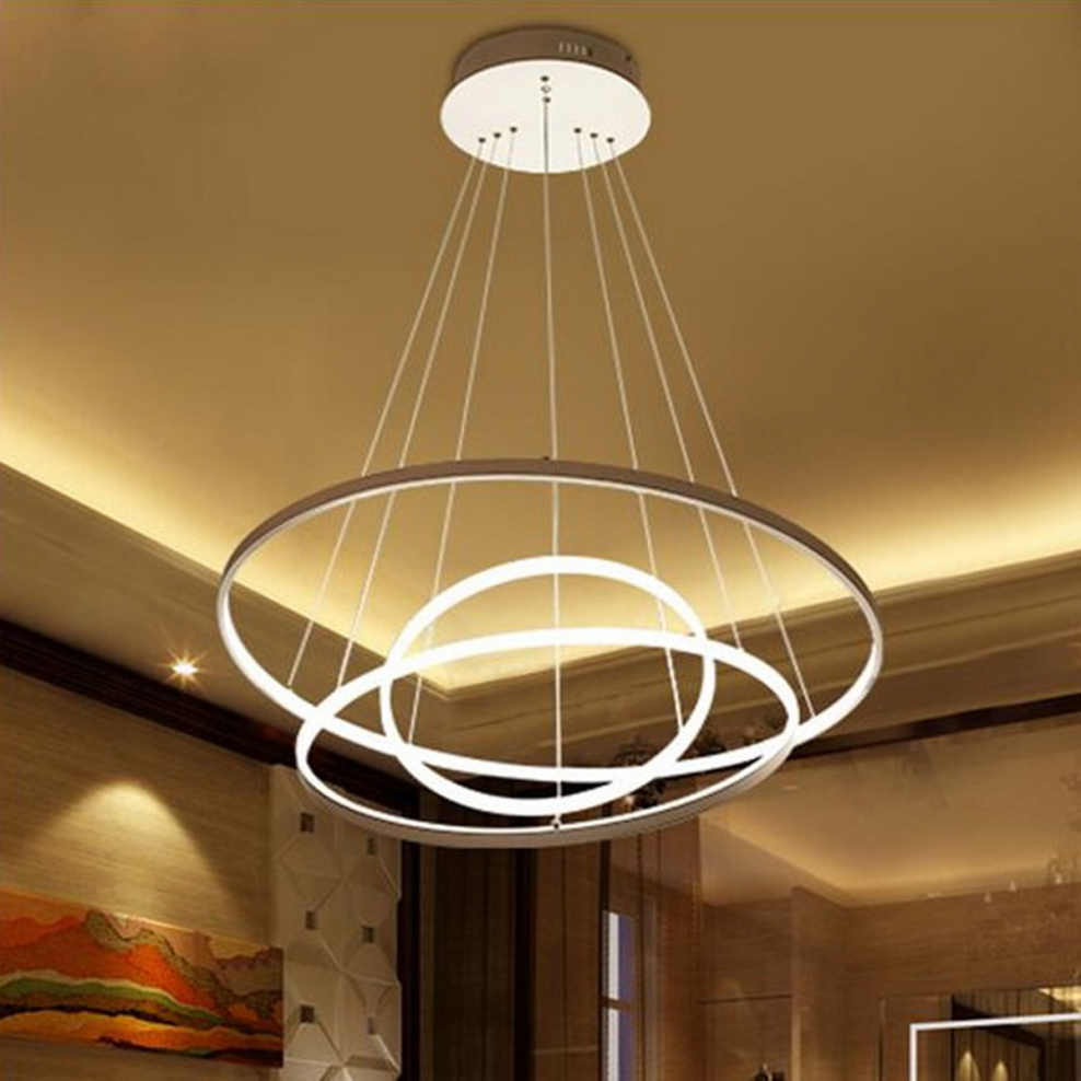 Люстра led 3-Ring Chandelier