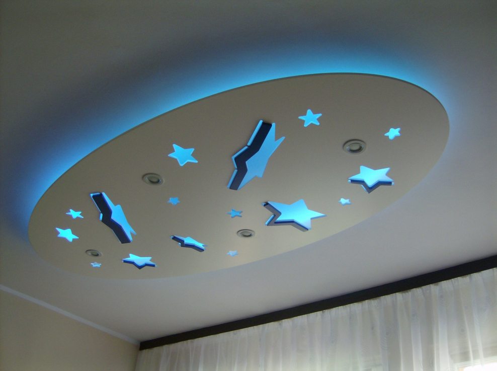 Натяжной потолок звездное небо