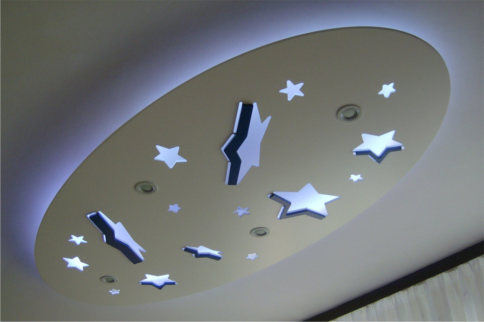 Потолок из гипсокартона звездное небо