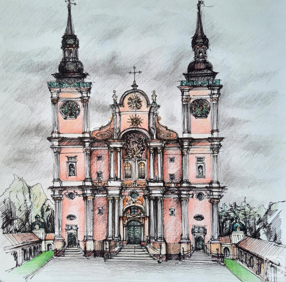Архитектура Барокко рисунки для срисовки