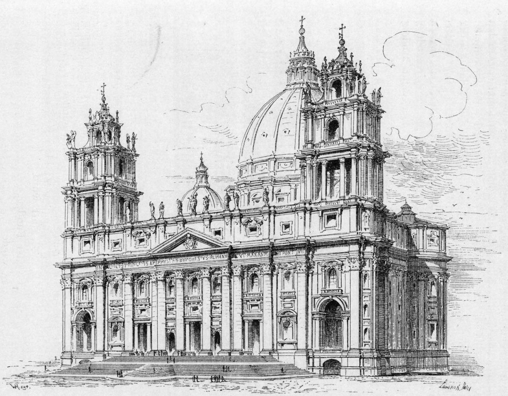 Фонтан Треви Рим вектор