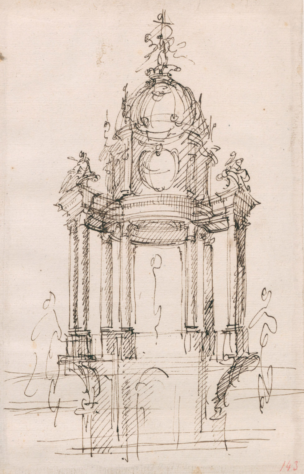 Стили архитектуры карандашом