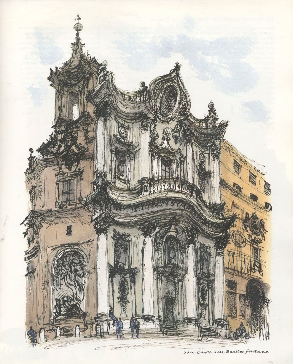 Архитектурные зарисовки людей