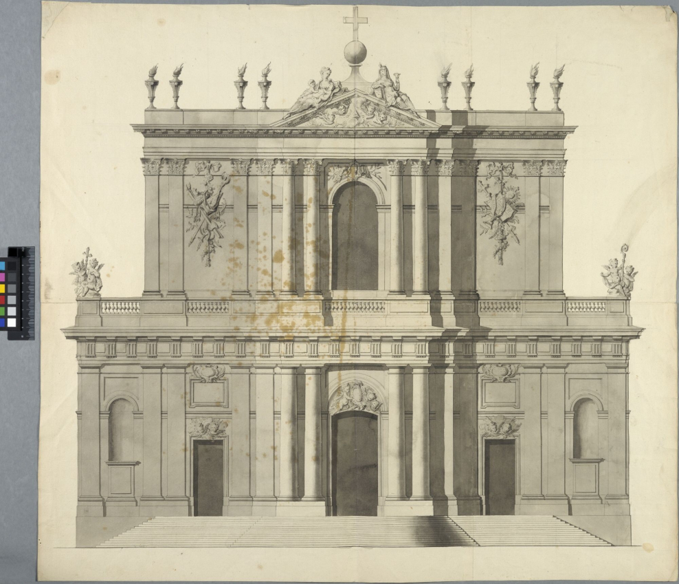 Архитектурные зарисовки Микеланджело