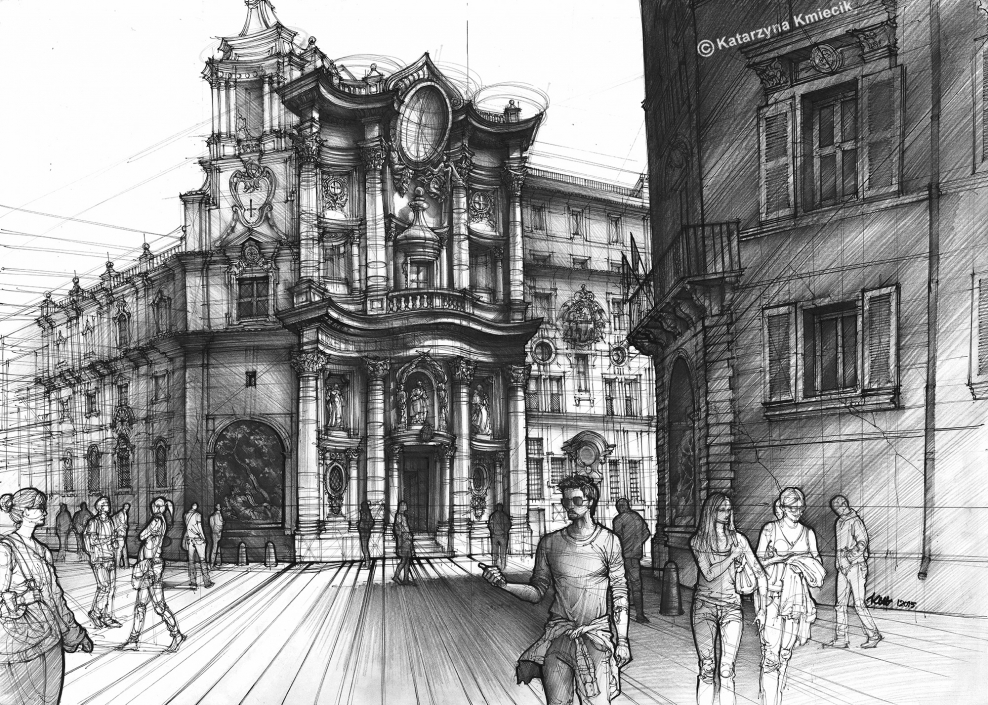 Эскизы в стиле рококо