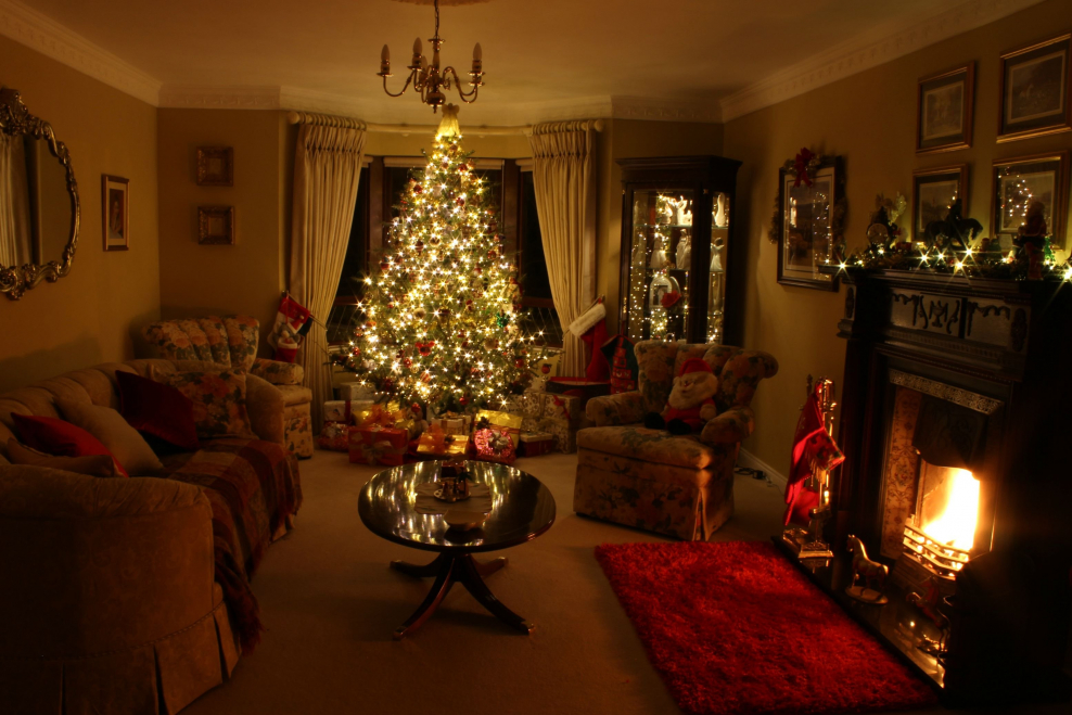 Новогодняя комната