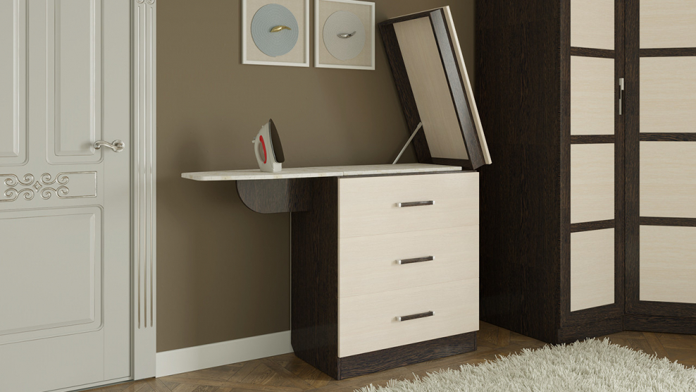 Комод ТРИЯ С гладильной доской